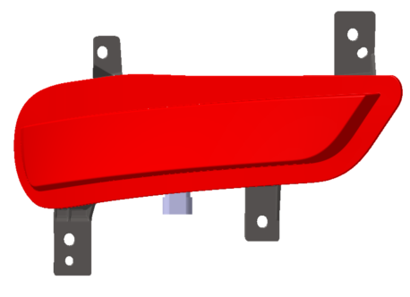 北汽集團后霧回復反射器